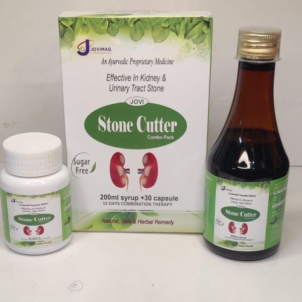 STONE CUTTER COMBO  PACK 30 CAPSULES & 200 ML SYRUP