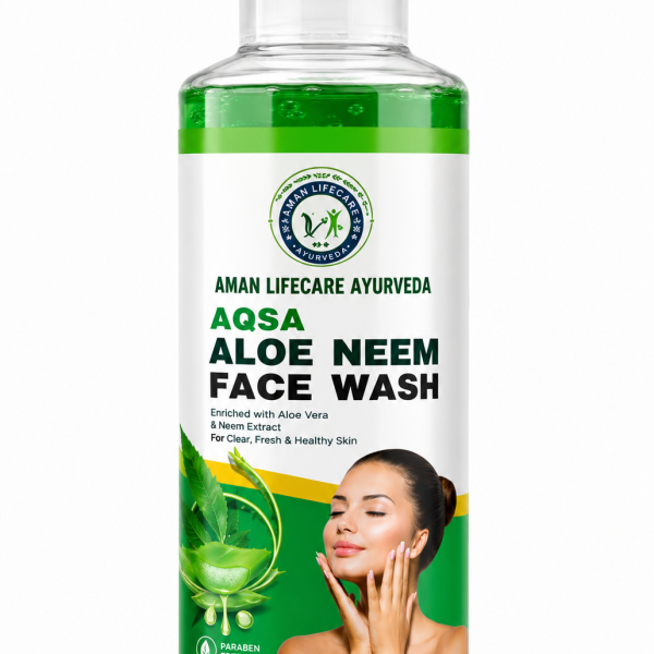 AQSA ALOE NEEM FACE WASH 200ML