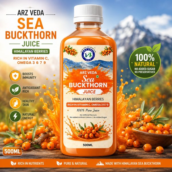 ARZ VEDA SEA BUKHTORN JUICE 500ML